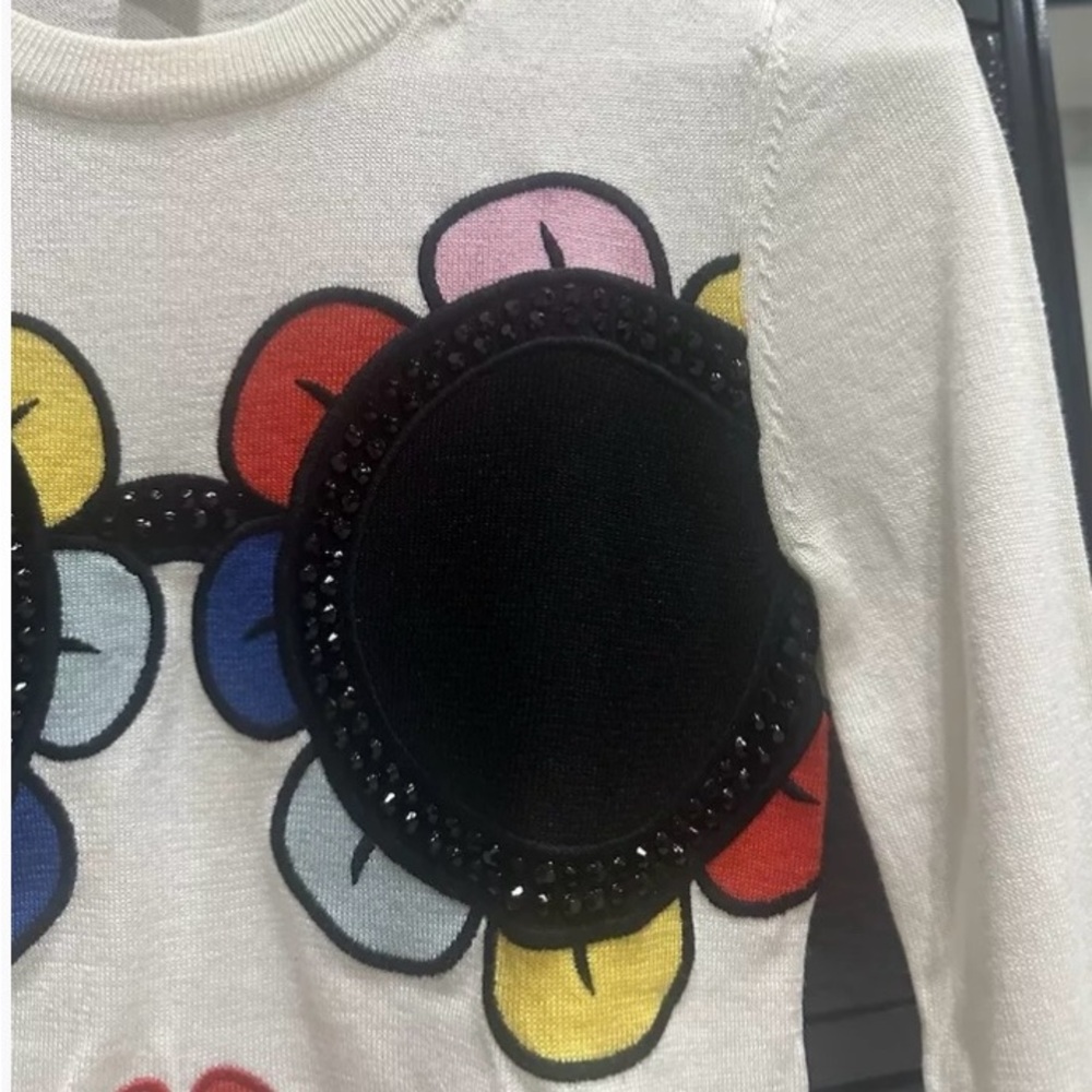 Alice+Olivia floral sunglass Stace sweater. Small,good condition.